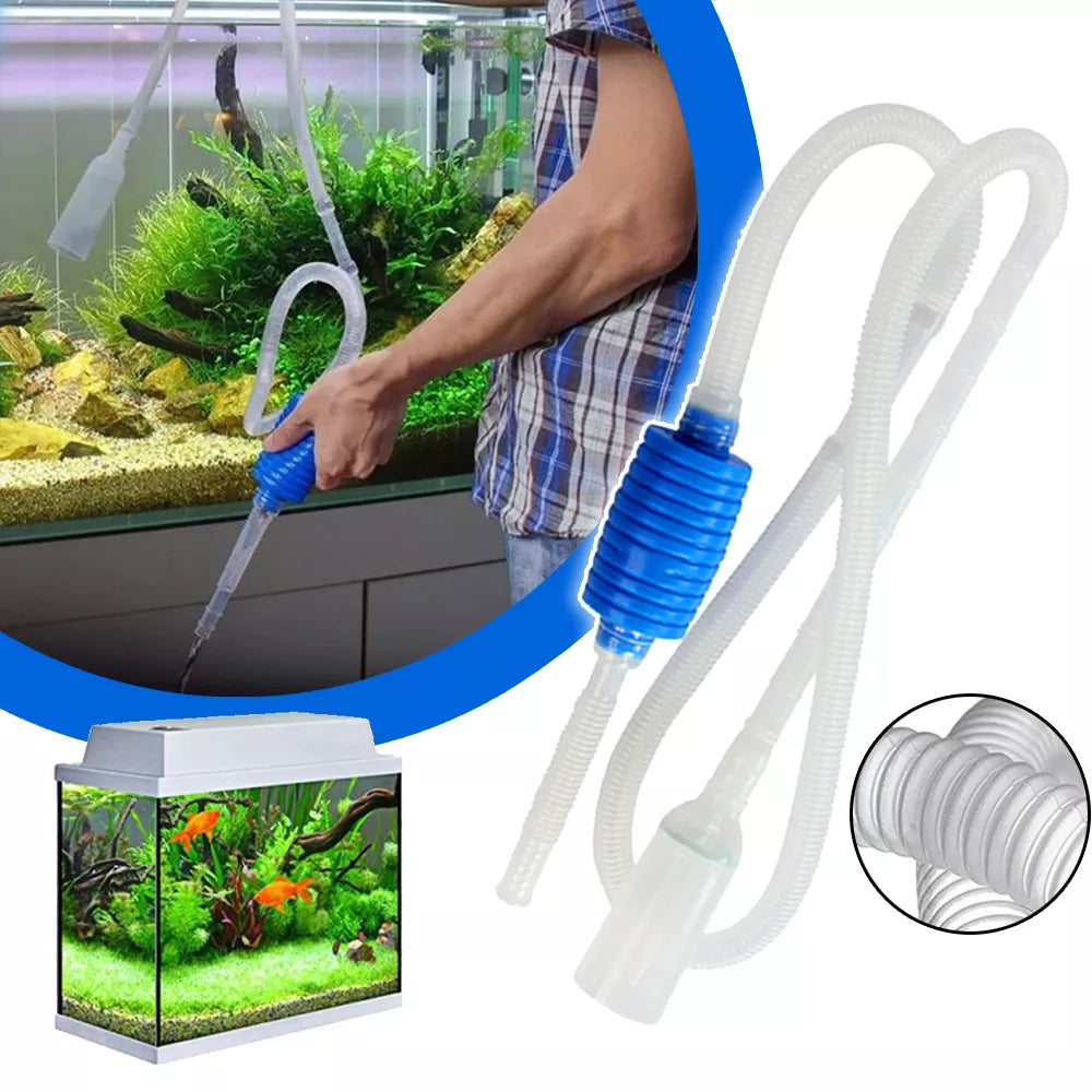 Efficient Aquarium Siphon Vacuum Cleaner Pump