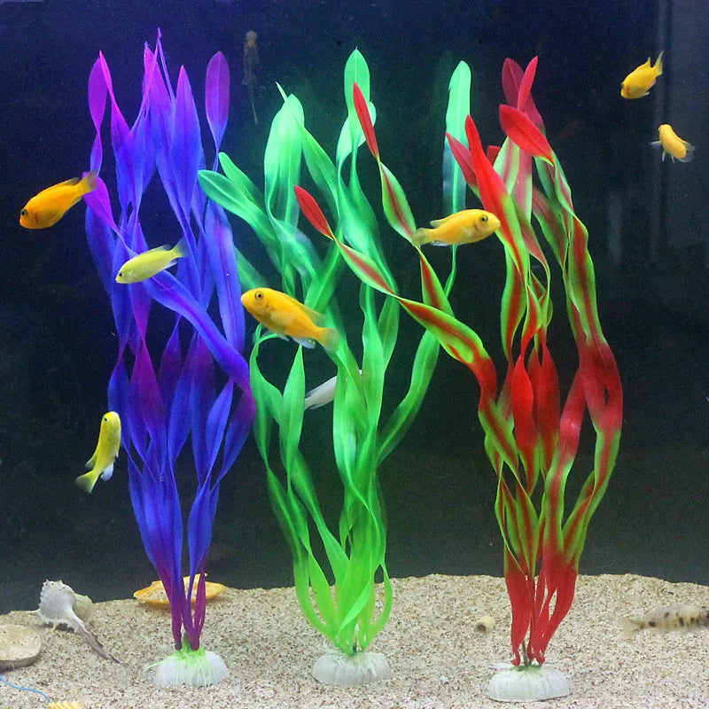 Vibrant Artificial Aquarium Plant Decor