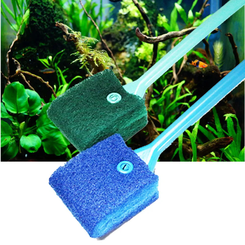 Aquarium Glass Cleaning Brush Set