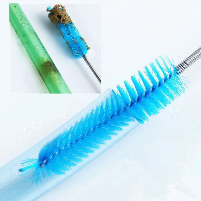 Versatile Stainless Steel Aquarium Cleaning Brush