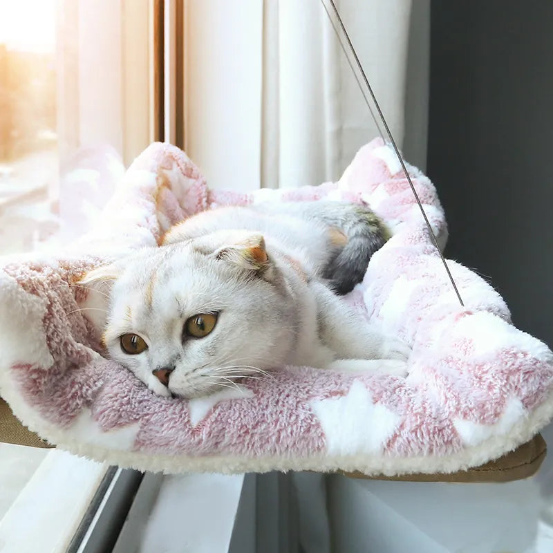 Sunny Window Cat Hammock - Holds up to 20kg!🐾☀️